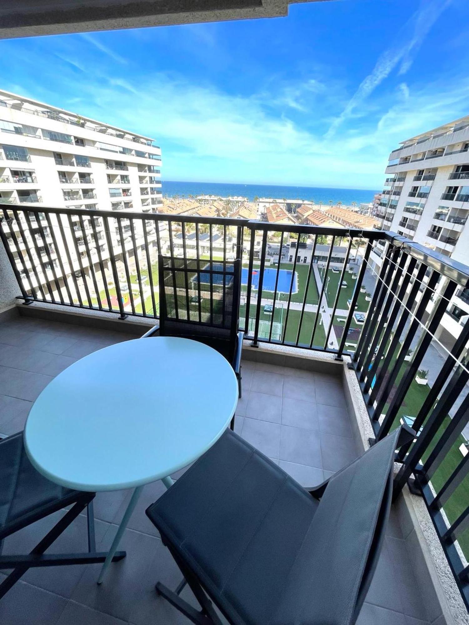Sea View Apartment Sabbia Valencia Exteriör bild